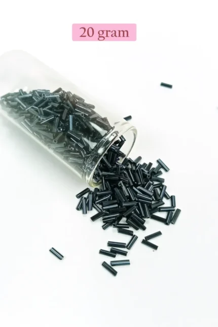 Kanyon Prime Uzun Boru Kesme Boncuk Çap 2mm Uzunluk 10 mm - 20 Gram - Koyu Yeşil - BNC227